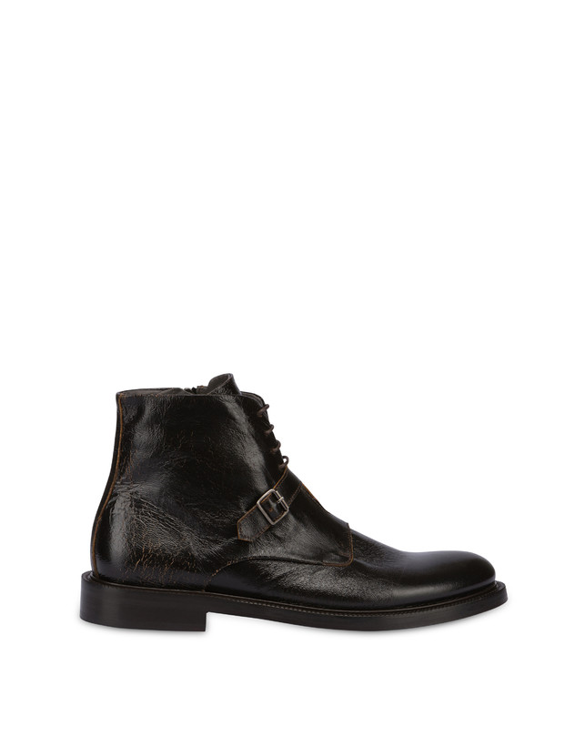 Pollini Stivaletti In Capra 1920 T.moro