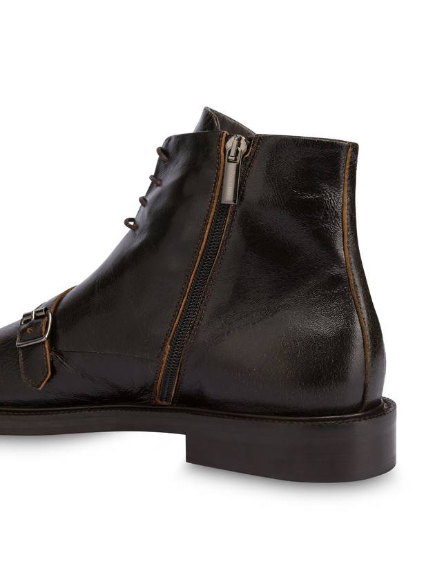 Pollini Stivaletti In Capra 1920 T.moro Sconto