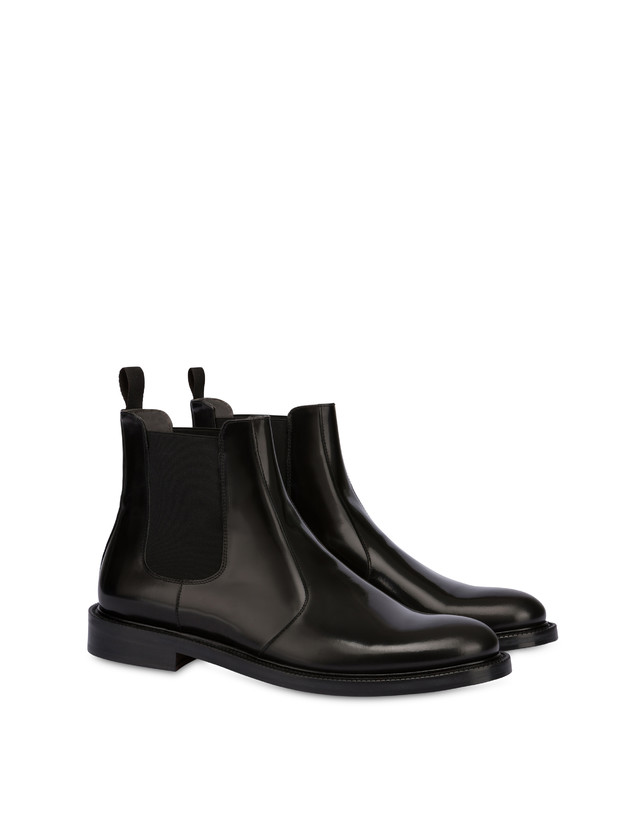 Pollini Beatles In Vitello Abrasivato 1920 Nero Economico