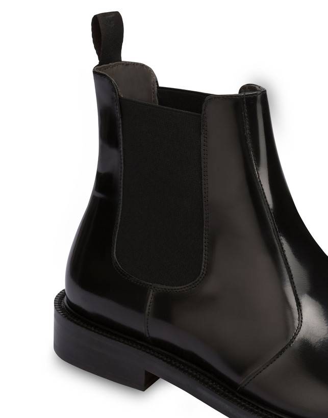 Pollini Beatles In Vitello Abrasivato 1920 Nero Economico