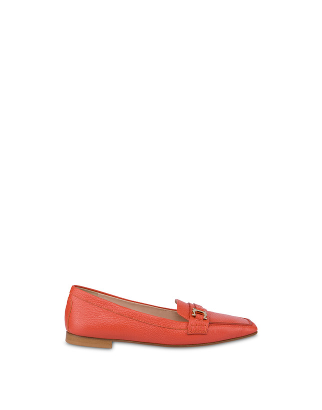 Pollini Mocassini In Vitello Uptown Cannella