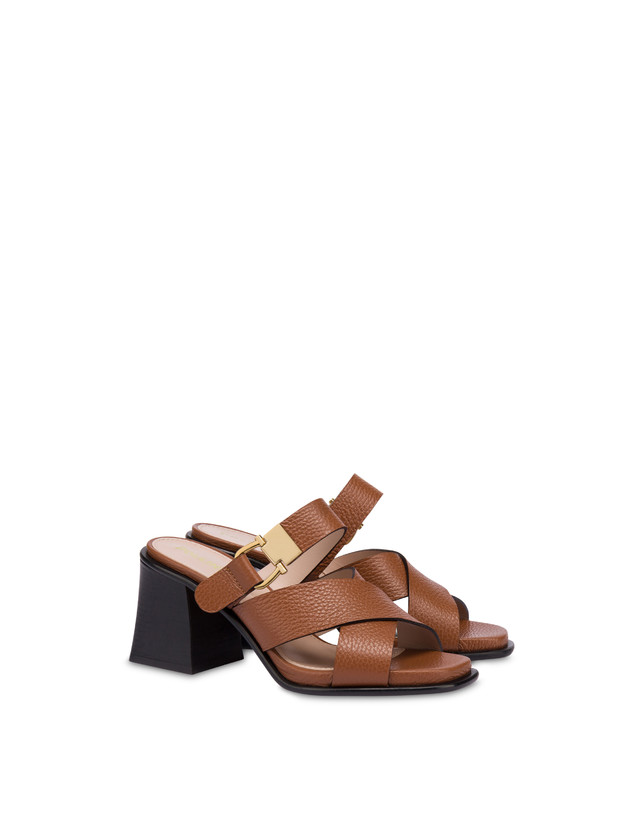 Pollini Sandali In Vitello Synthesis Toffee Prezzo Ridotto