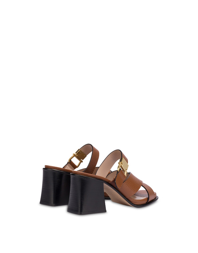 Pollini Sandali In Vitello Synthesis Toffee Prezzo Ridotto
