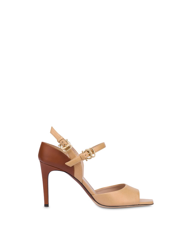Pollini Slingback Bicolor Vertigo Sabbia/caramello