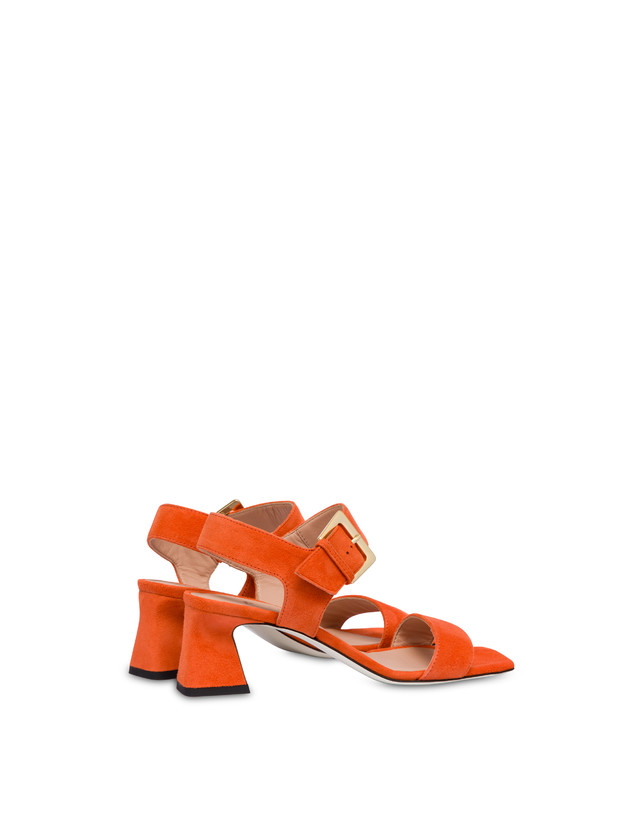Pollini Sandali In Camoscio Nina Coral Italia