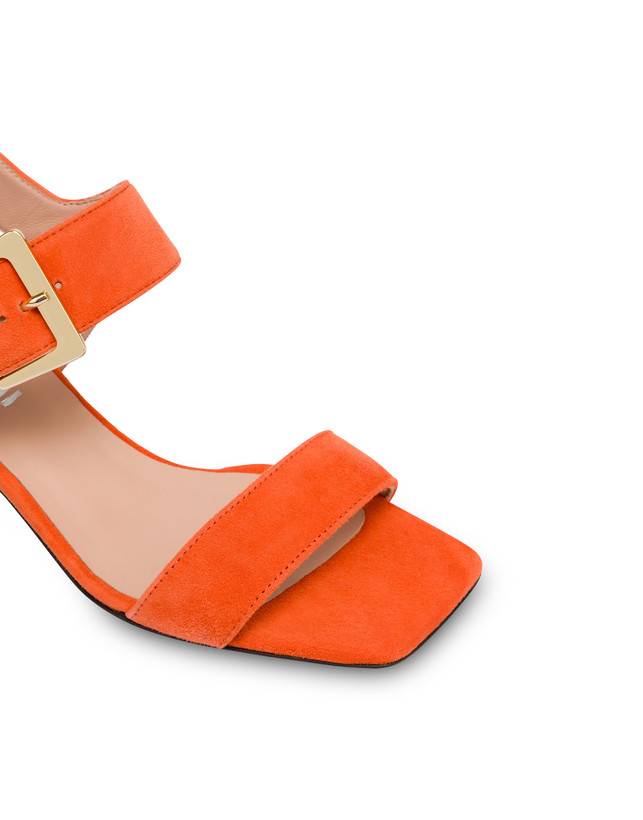 Pollini Sandali In Camoscio Nina Coral Italia