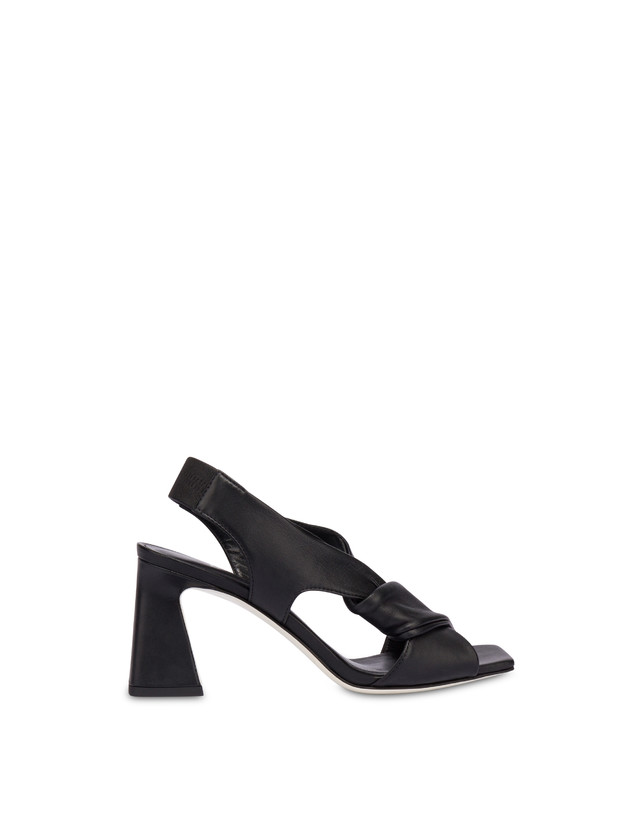 Pollini Sandali In Nappa Oasis Nero