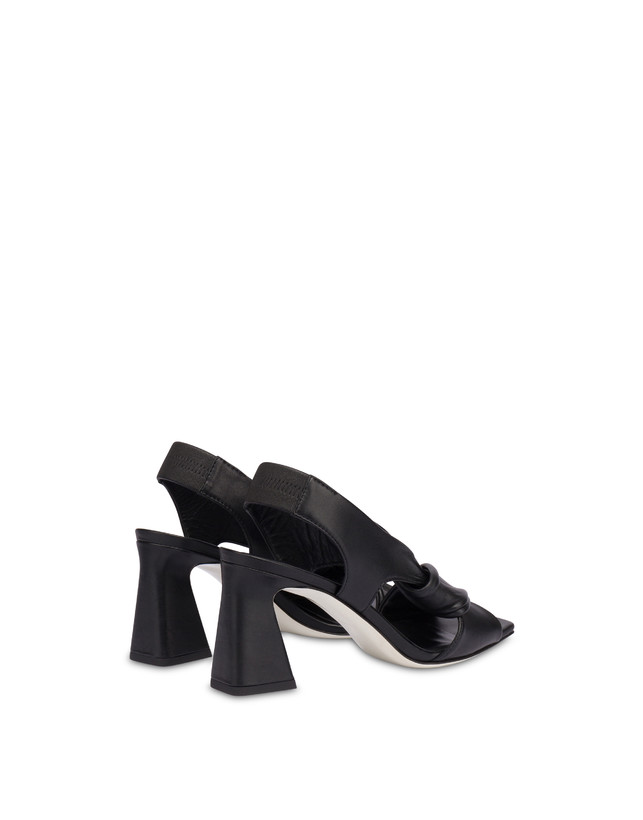 Pollini Sandali In Nappa Oasis Nero Qualità