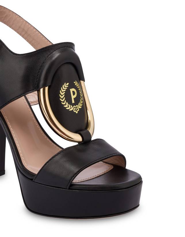Pollini Sandali Con Plateau Wonder Nero Soddisfazione Garantita