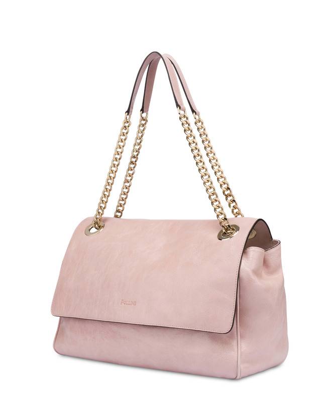 Pollini Borsa A Spalla Medium Softness Cipria 2025