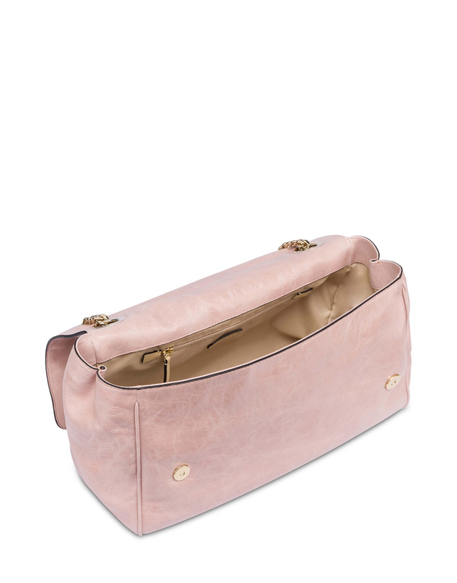 Pollini Borsa A Spalla Medium Softness Cipria 2025