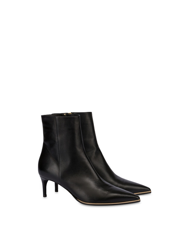 Pollini Stivaletti In Nappa Attitude Nero Economico