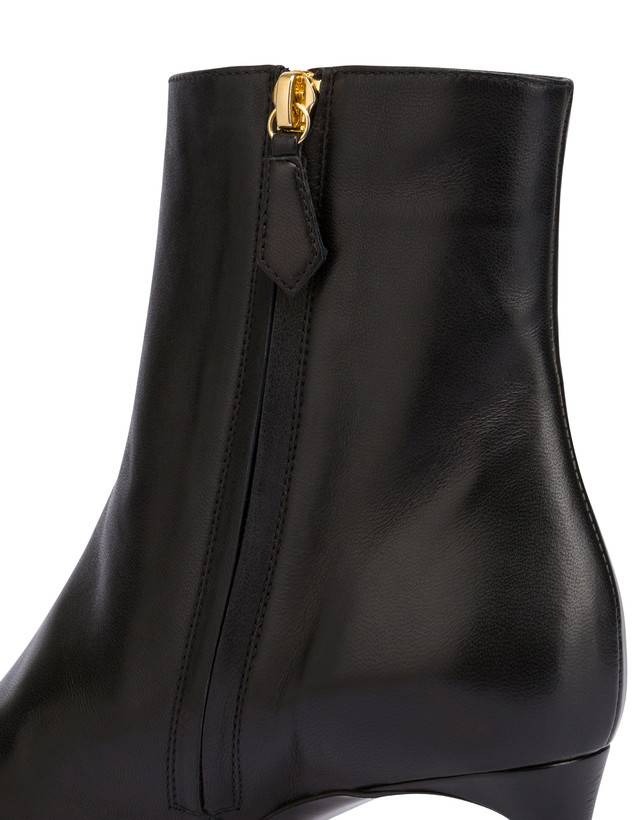 Pollini Stivaletti In Nappa Attitude Nero Economico