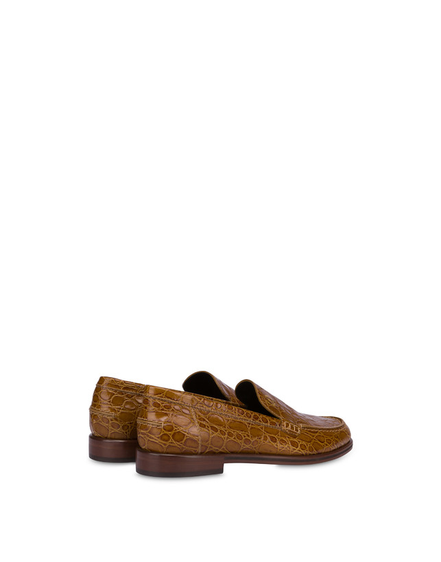 Pollini Mocassini In Vitello Stampa Cocco Oxford Offerte