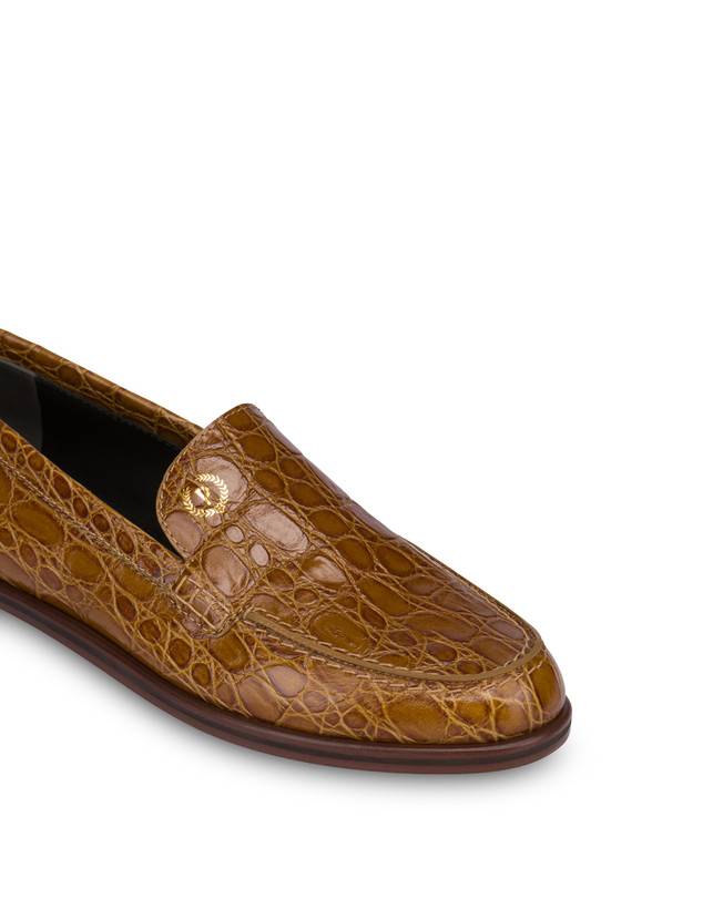 Pollini Mocassini In Vitello Stampa Cocco Oxford Offerte