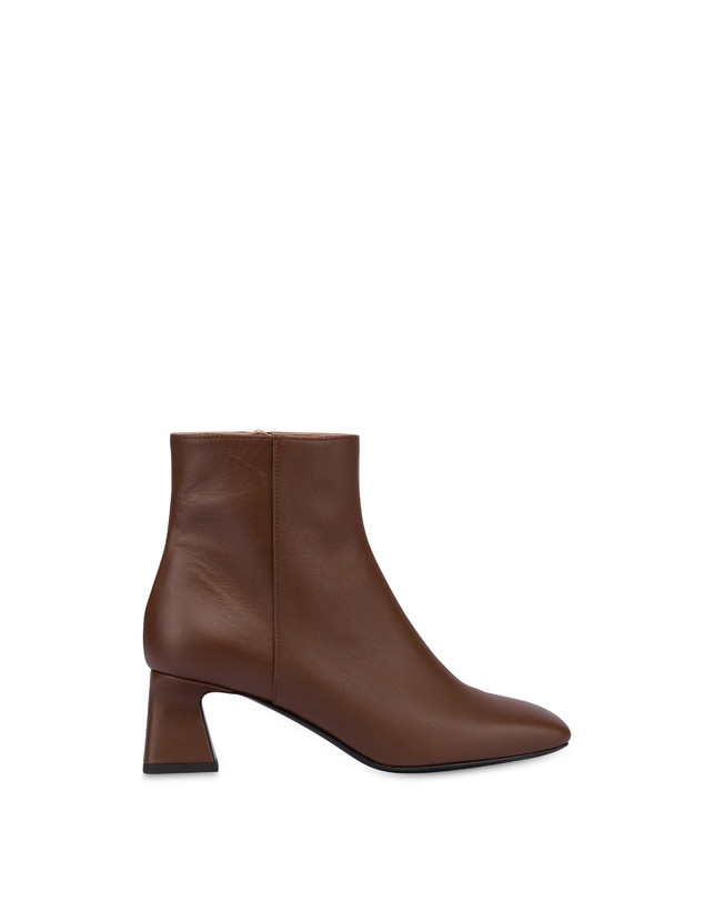 Pollini Stivaletti In Nappa Nina Legno