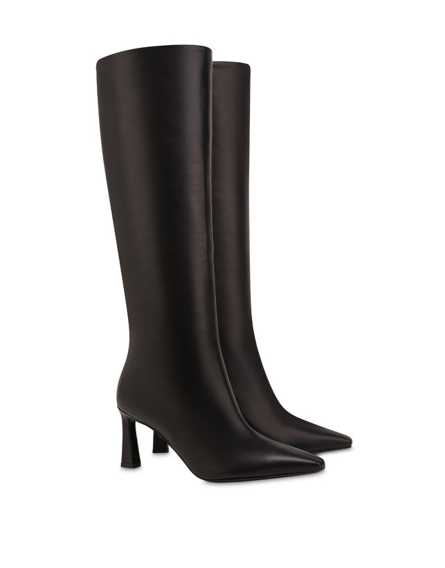 Pollini Stivali In Nappa Sissi Nero Promozione Limitata