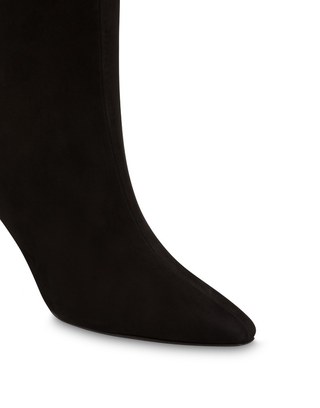 Pollini Stivali In Camoscio Sissi Nero Shopping Online