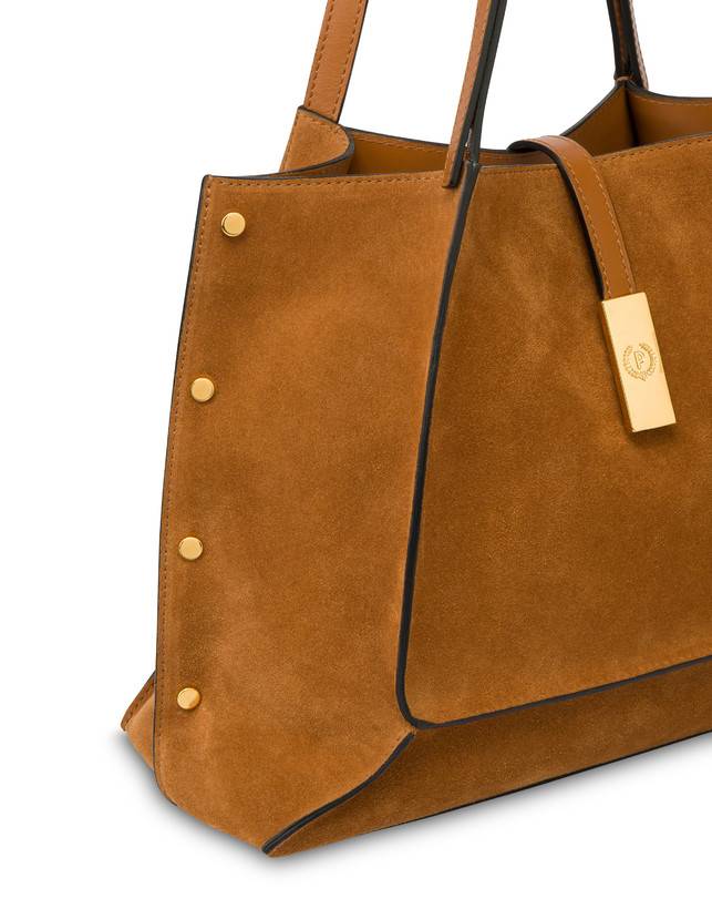 Pollini Shopper In Crosta Austin Small Sottocosto