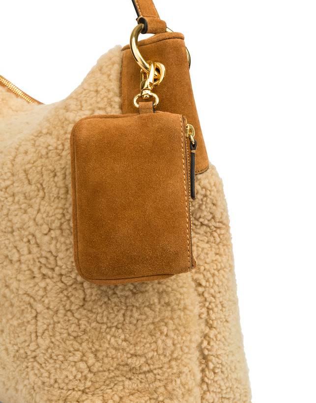 Pollini Hobo Bag In Montone E Crosta Anjia Novità