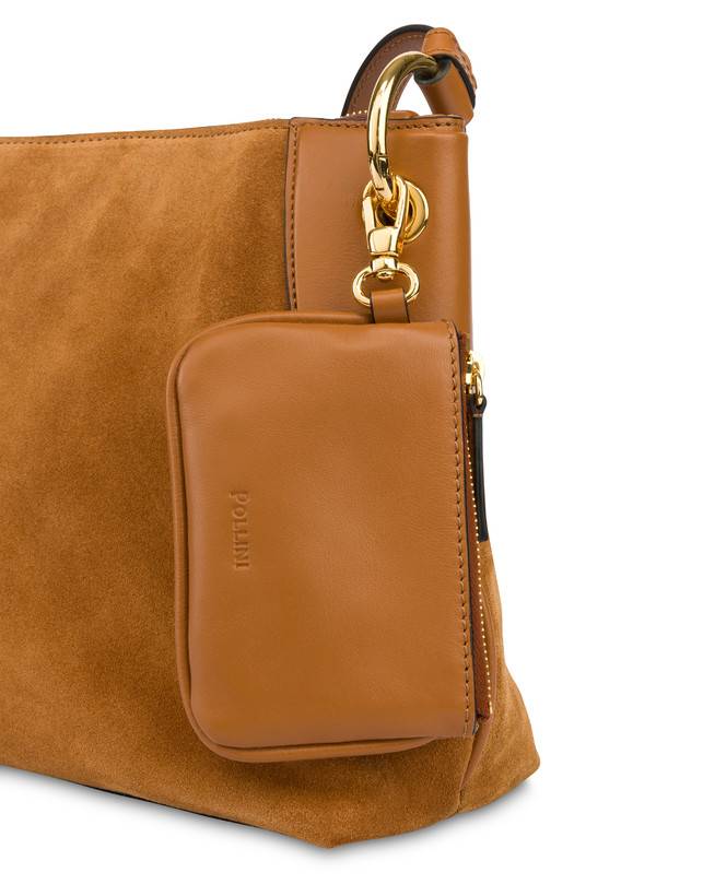 Pollini Borsa A Tracolla In Crosta Anjia Sconto