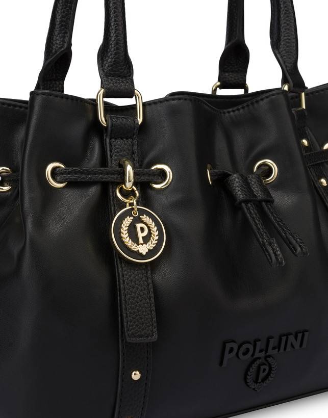 Pollini Piccola Borsa In Nappa Serena Nero/nero Hotsell