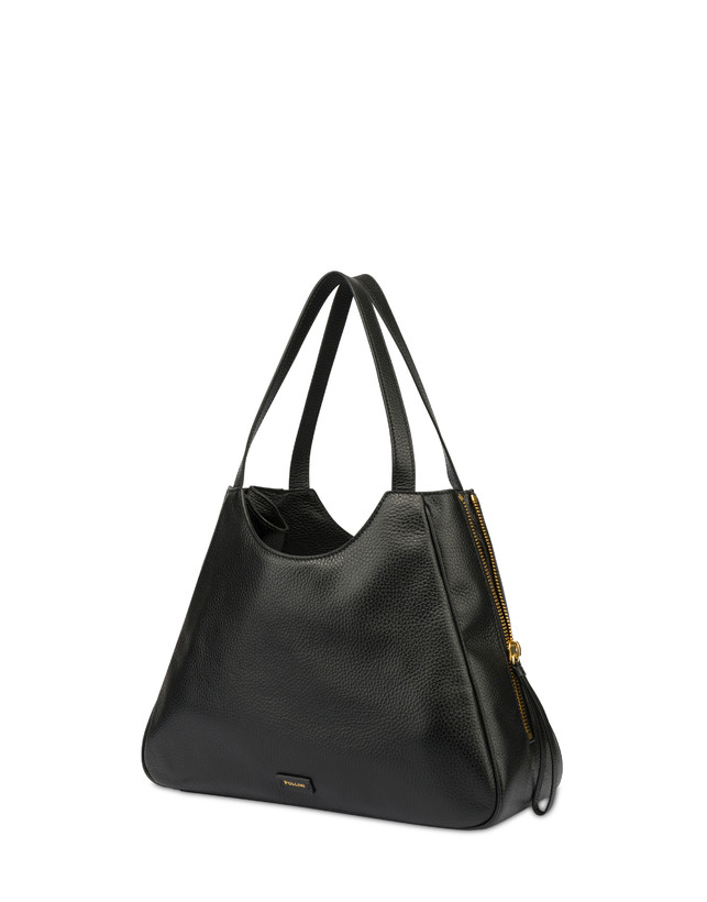 Pollini Shopper In Vitello Bottalato Rider I Più Venduti