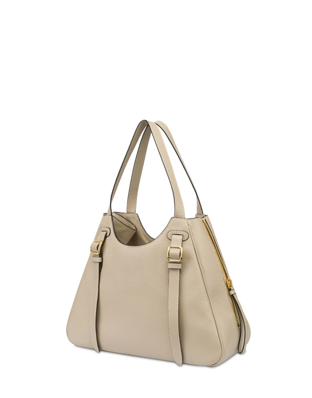 Pollini Shopper In Vitello Bottalato Rider Vendite Flash