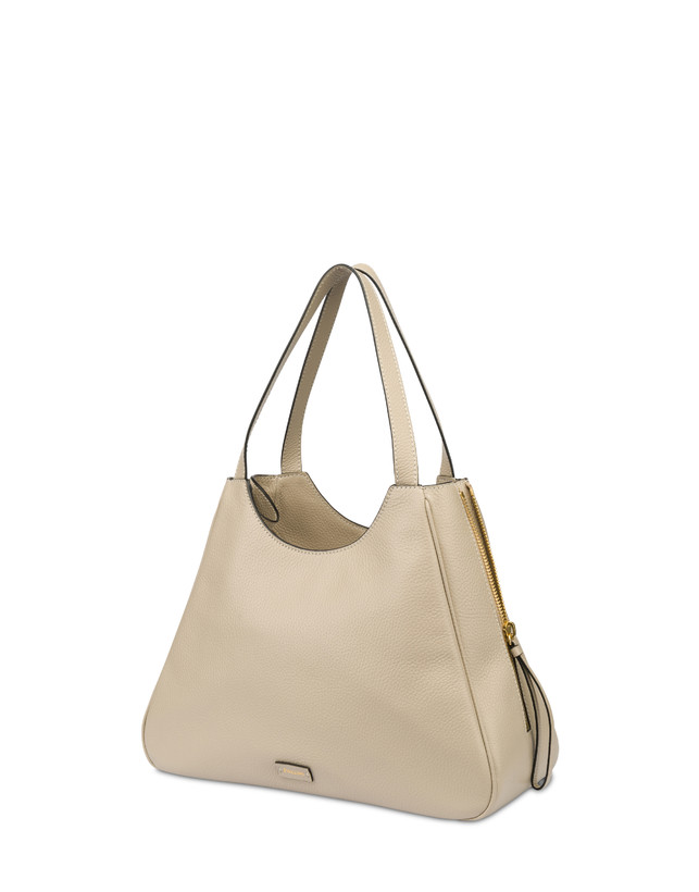 Pollini Shopper In Vitello Bottalato Rider Vendite Flash