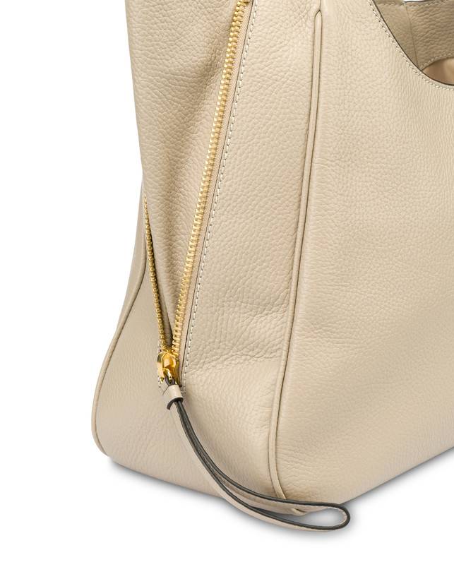 Pollini Shopper In Vitello Bottalato Rider Vendite Flash