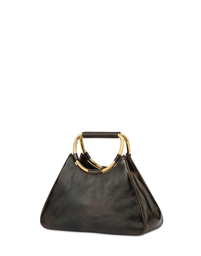 Pollini Clutch In Vitello Vintage Armour In Saldo