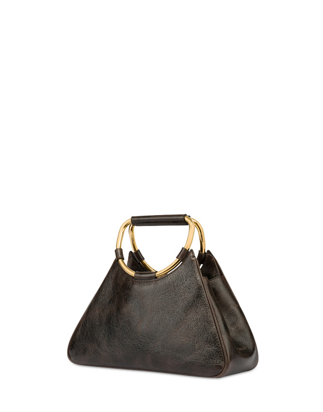 Pollini Clutch In Vitello Vintage Armour In Saldo