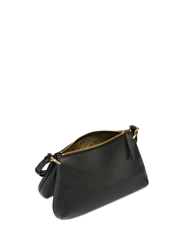 Pollini Borsa A Tracolla In Vitello Bottalato Double Marlene Italy