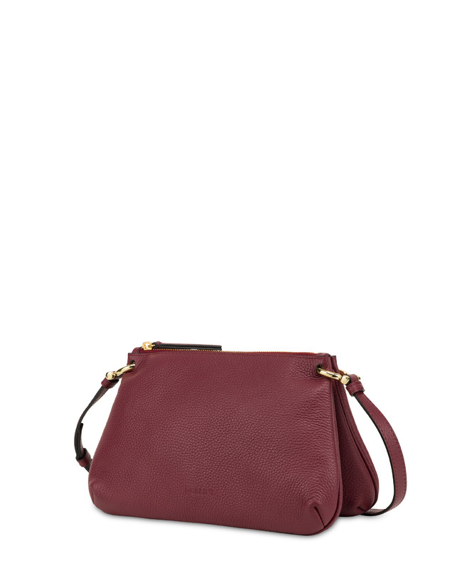 Pollini Borsa A Tracolla In Vitello Bottalato Double Marlene Italia