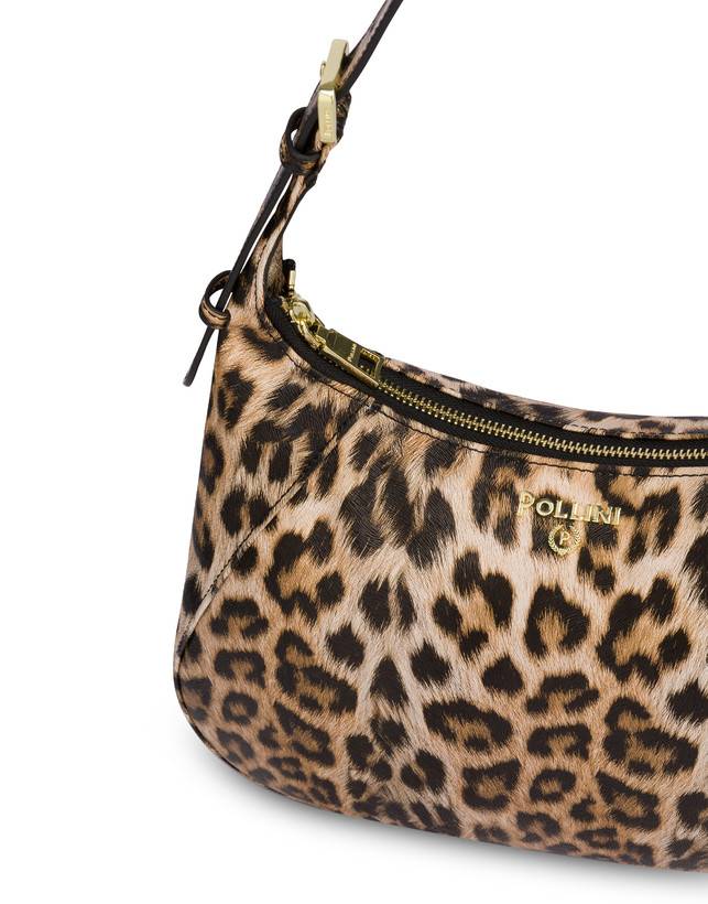 Pollini Hobo Bag Stampa Leopardata Nina Leopardo Soddisfazione Garantita