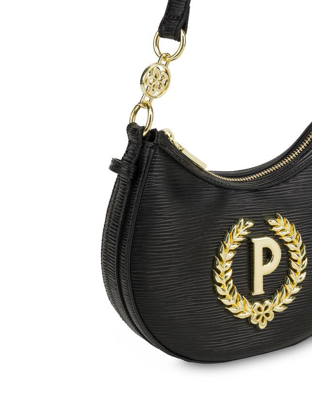 Pollini Hobo Bag Mini Ibis Nero Negozi Online