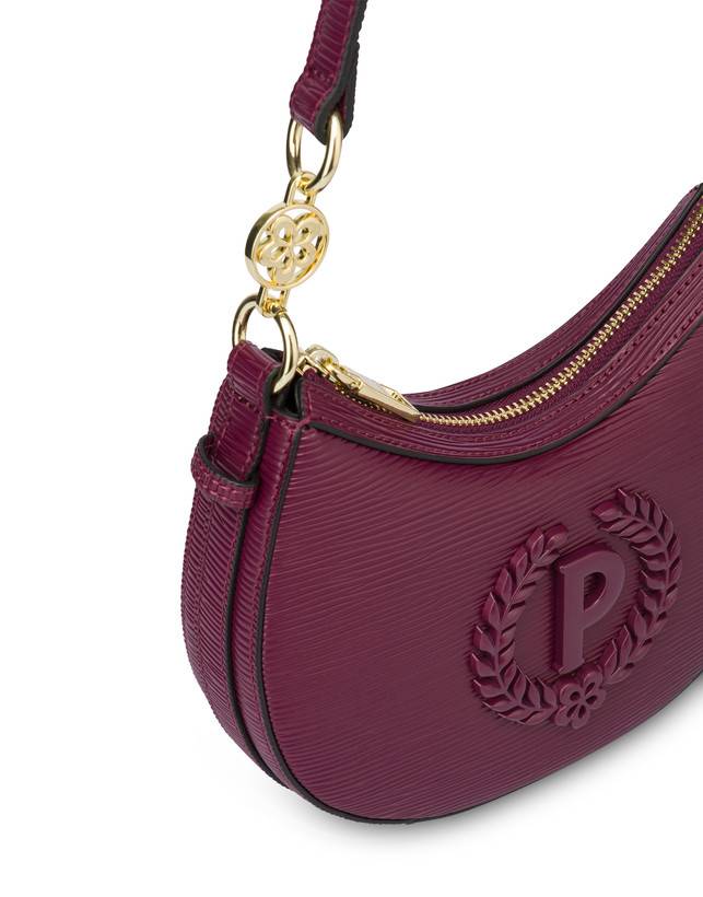 Pollini Hobo Bag Mini Ibis Burgundy 2025