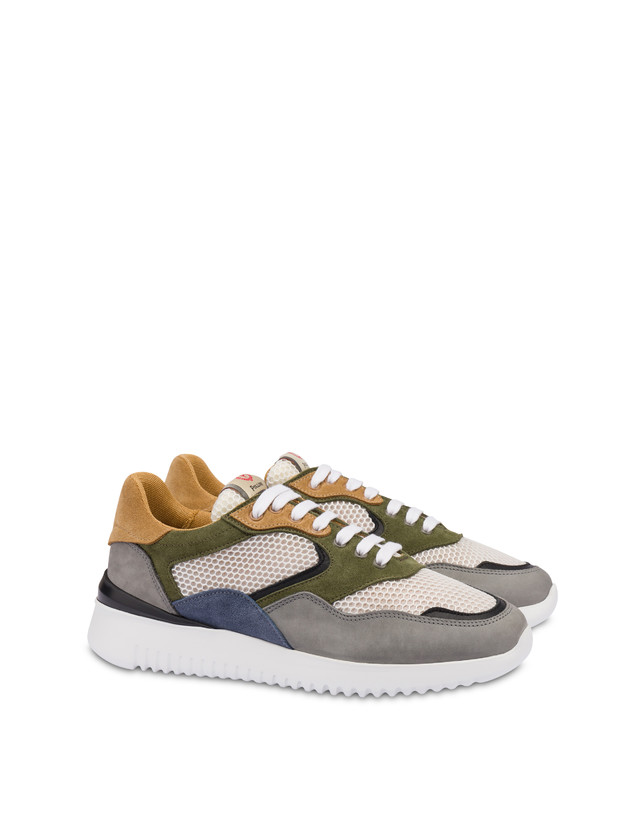 Pollini Sneakers Multicolor B-side Bianco/grafite/nero/militare/mais/azzurro Negozio