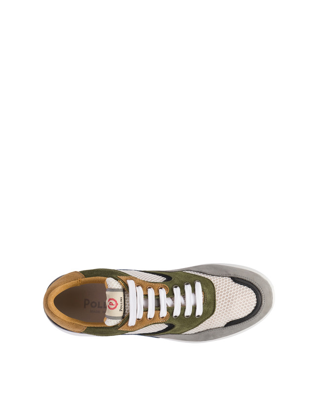 Pollini Sneakers Multicolor B-side Bianco/grafite/nero/militare/mais/azzurro Negozio