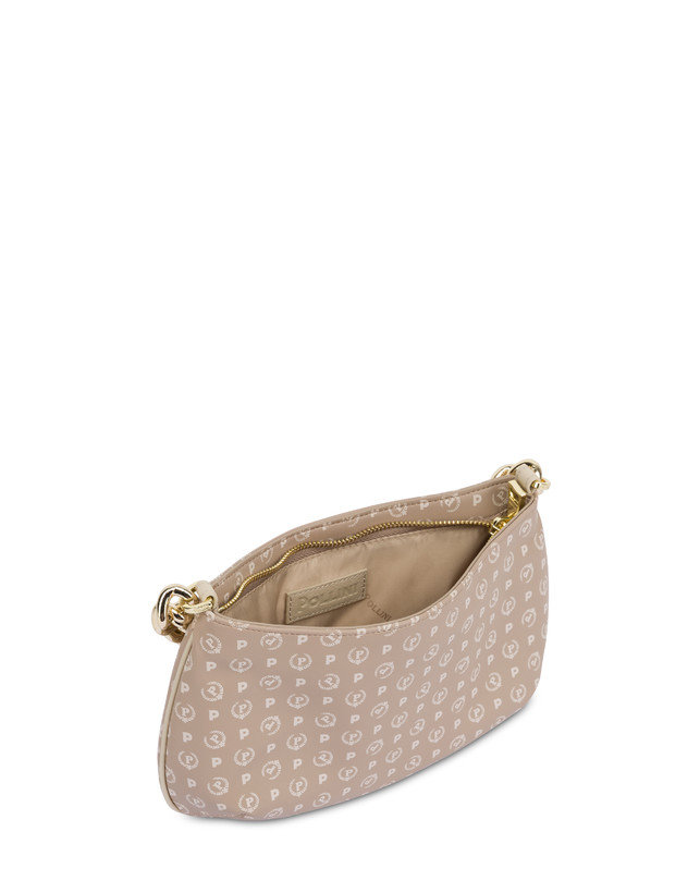 Pollini Borsa A Tracolla Con Catena Heritage Soft Touch Beige/avorio Shopping Online