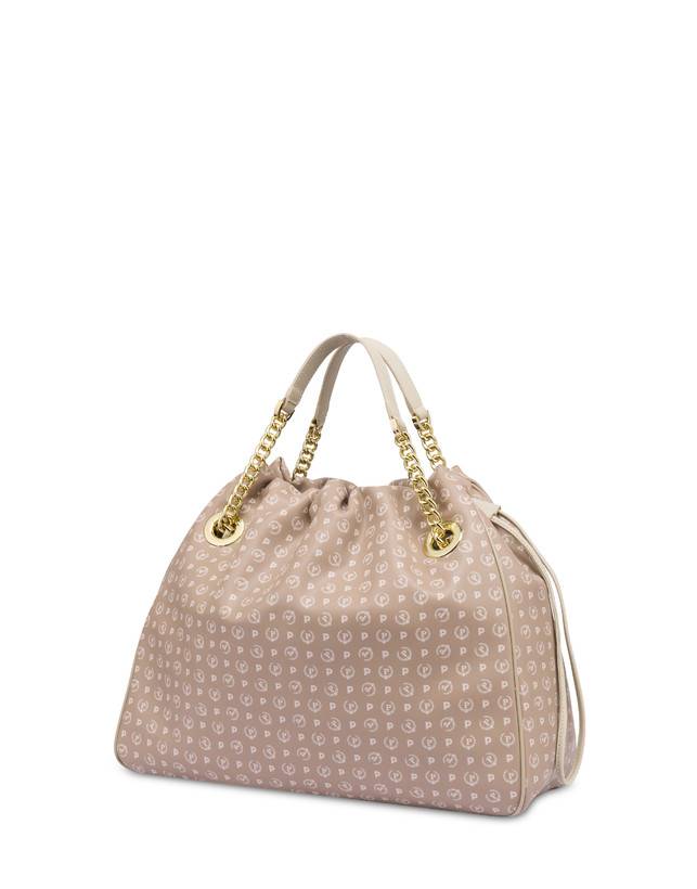 Pollini Borsa A Secchiello In Pvc Heritage Soft Touch Beige/avorio Convenienza