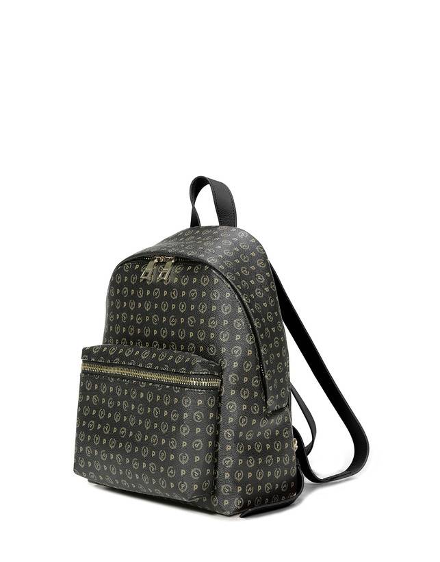 Pollini Zaino Heritage Logo Classic Nero/nero Smaltimento dello stoccaggio