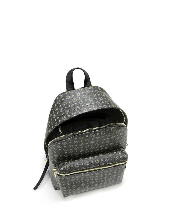 Pollini Zaino Heritage Logo Classic Nero/nero Smaltimento dello stoccaggio
