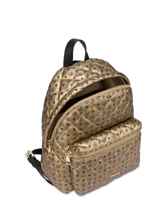 Pollini Zaino Heritage Matelassé Oro/nero Moda
