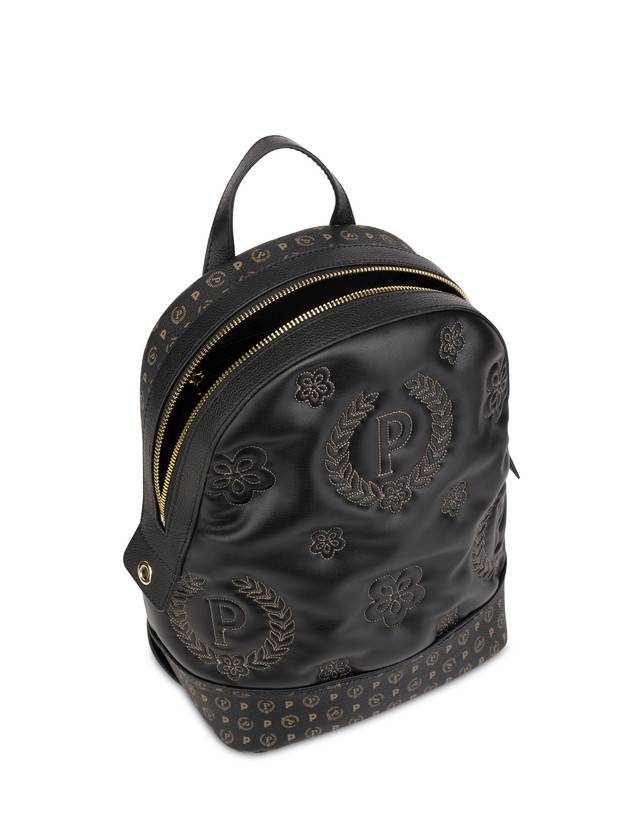 Pollini Zaino Puffy Heritage Nero/nero/nero Italy
