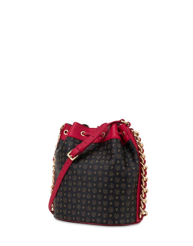 Pollini Borsa A Secchiello Heritage Logo Classic Nero/lacca Acquista Ora