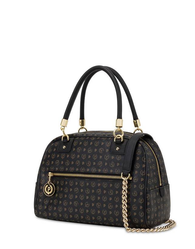 Pollini Bowling Bag Heritage Logo Classic Nero/nero Fino al 65% di sconto