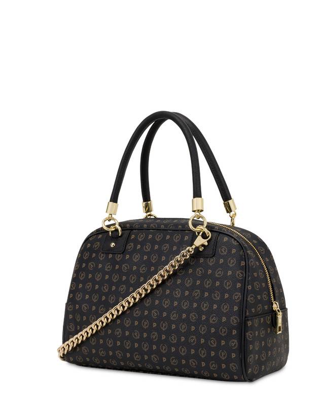 Pollini Bowling Bag Heritage Logo Classic Nero/nero Fino al 65% di sconto