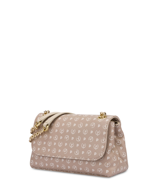Pollini Borsa A Spalla Heritage Soft Touch Beige/avorio Outlet