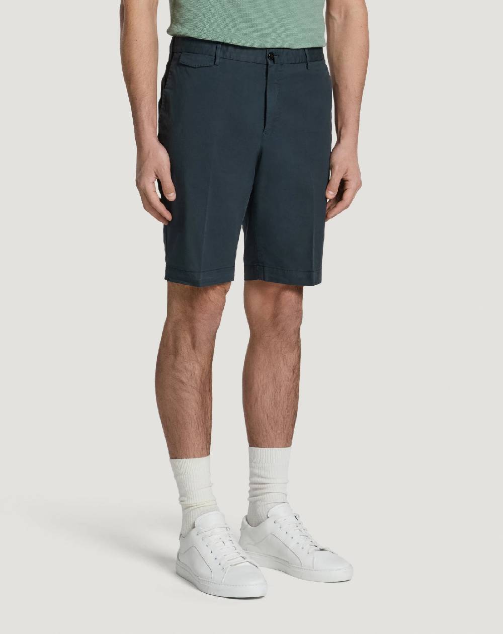 Pt Torino Bermuda in gabardina stretch Nuovo